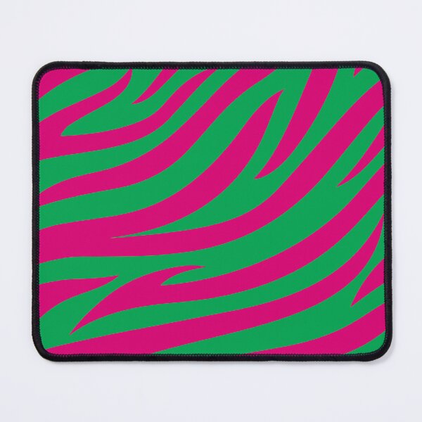 Item preview, Modern Graphic Zebra Print Pattern | Green & Pink designed and sold by Frohyou.