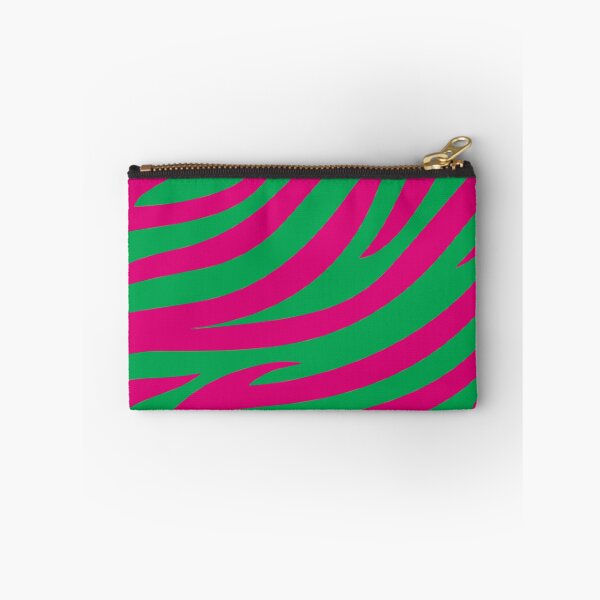 Item preview, Modern Graphic Zebra Print Pattern | Green & Pink designed and sold by Frohyou.