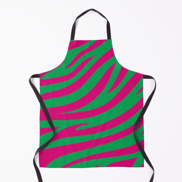 Item preview, Modern Graphic Zebra Print Pattern | Green & Pink designed and sold by Frohyou.