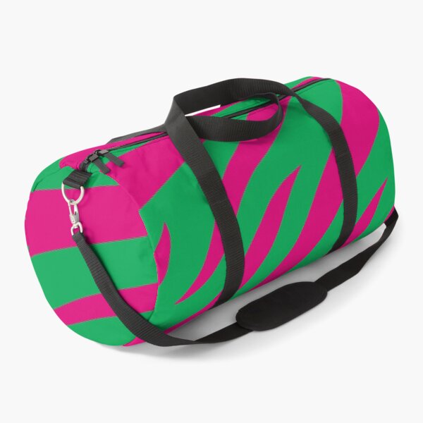 Item preview, Modern Graphic Zebra Print Pattern | Green & Pink designed and sold by Frohyou.
