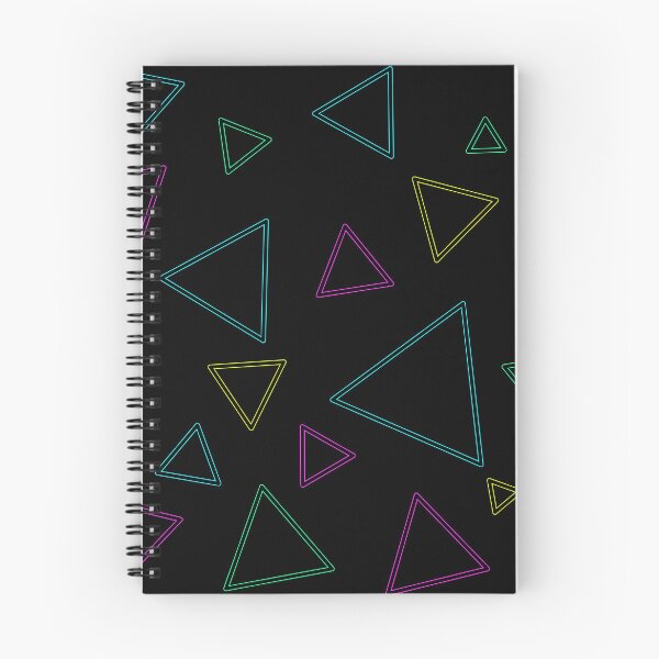 Item preview, Party neon triangle pattern designed and sold by FoxPix.