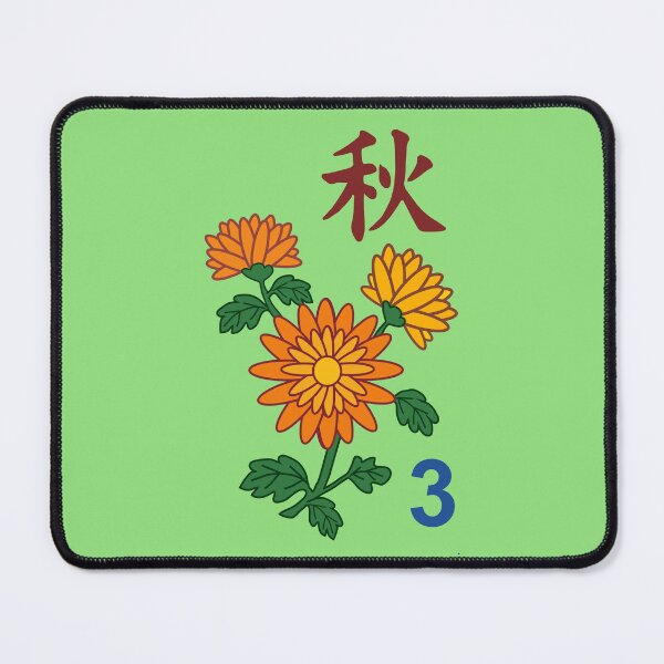 Item preview, MAHJONG TILES, AUTUMN TILE, FALL SEASONS TILES, GAME DAY, STRATEGY designed and sold by classic car craze.