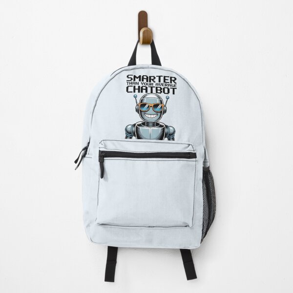 Item preview, Smarter Than Your Average Chatbot – Funny AI Robot Humor Design designed and sold by Jollys-ArtShop.