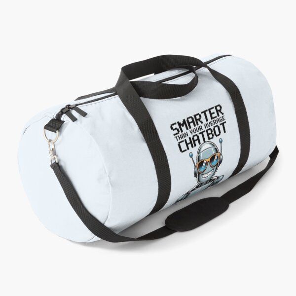 Item preview, Smarter Than Your Average Chatbot – Funny AI Robot Humor Design designed and sold by Jollys-ArtShop.