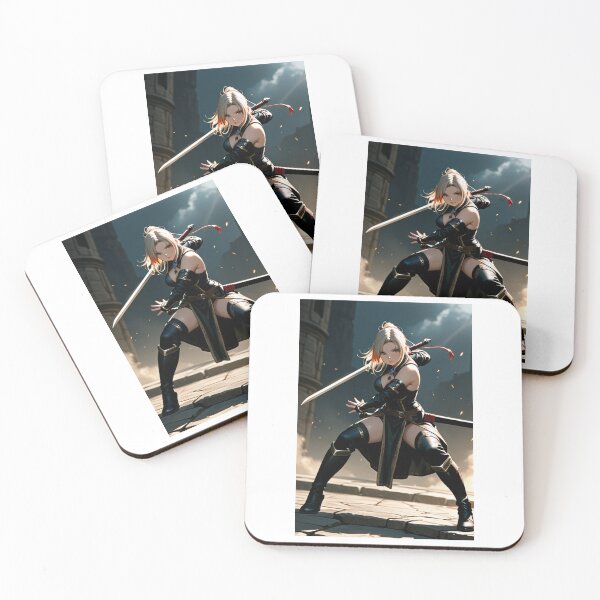 Item preview, Fantasy - Young Female Warrior, Portrait of a Digital Heroine designed and sold by AnimeShin.