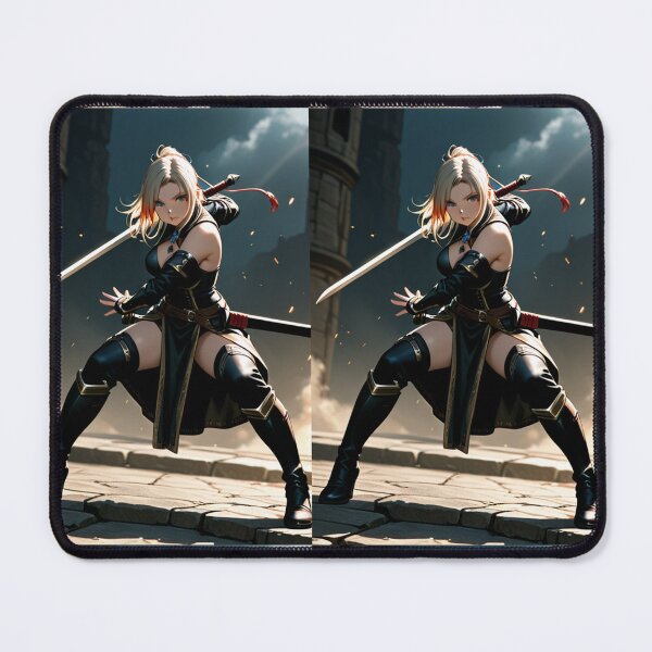 Item preview, Fantasy - Young Female Warrior, Portrait of a Digital Heroine designed and sold by AnimeShin.