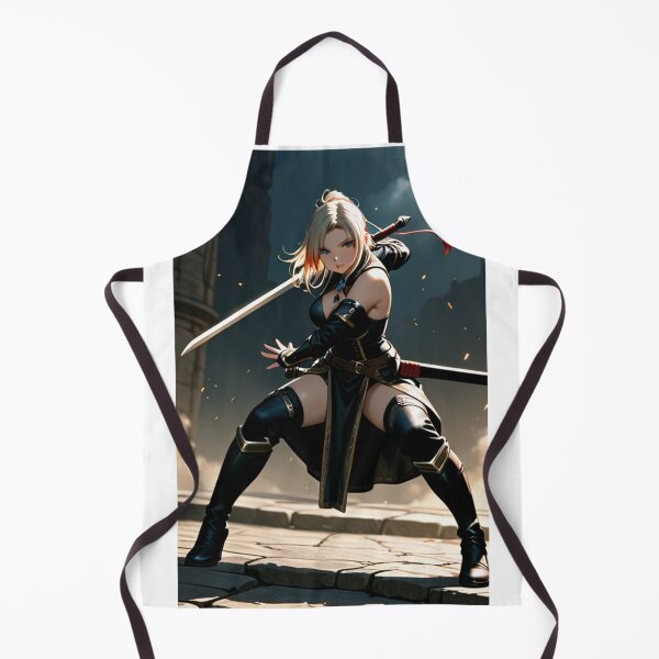 Item preview, Fantasy - Young Female Warrior, Portrait of a Digital Heroine designed and sold by AnimeShin.