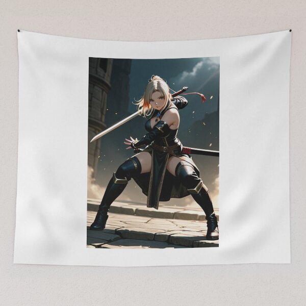 Item preview, Fantasy - Young Female Warrior, Portrait of a Digital Heroine designed and sold by AnimeShin.