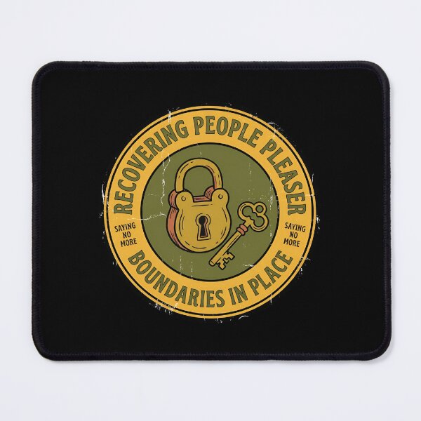Item preview, Recovering People Pleaser Boundaries Vintage Badge designed and sold by DuckOddity.