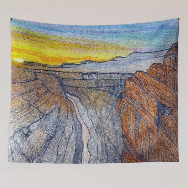 Item preview, Golden Hour in the Canyon designed and sold by Haxson37art.