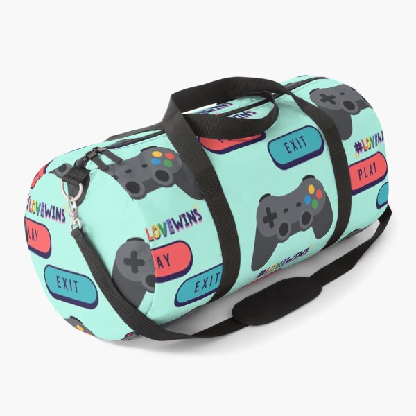 Item preview, Love Wins Gaming Controller Play Exit Rainbow Shirt designed and sold by MariaPCMaria.