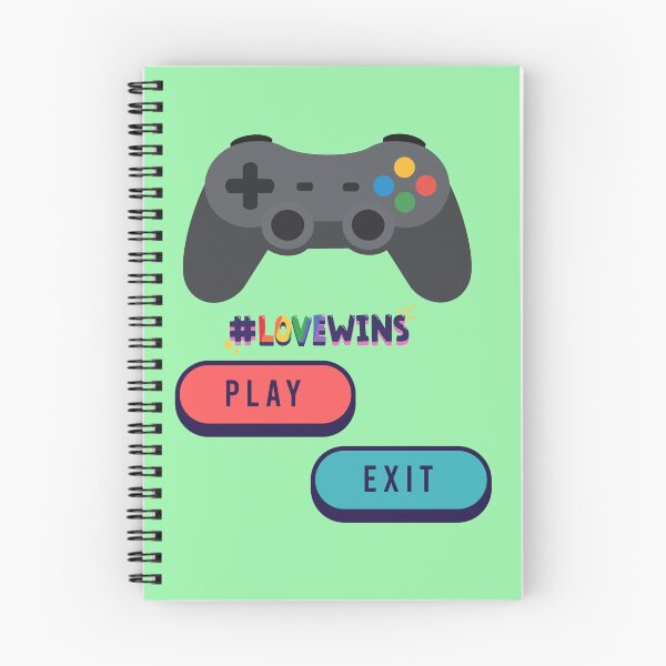 Item preview, Love Wins Gaming Controller Play Exit Rainbow Shirt designed and sold by Funnygiftsstudio .