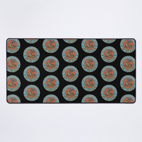 Item preview, Recovering Workaholic Off The Clock Vintage Badge designed and sold by DuckOddity.
