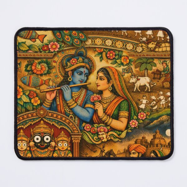 Item preview, Indian Traditional Art Collage of Madhubani, Warli, Kalamkari, Patta chitra and Maratha Heritage designed and sold by getprocured.