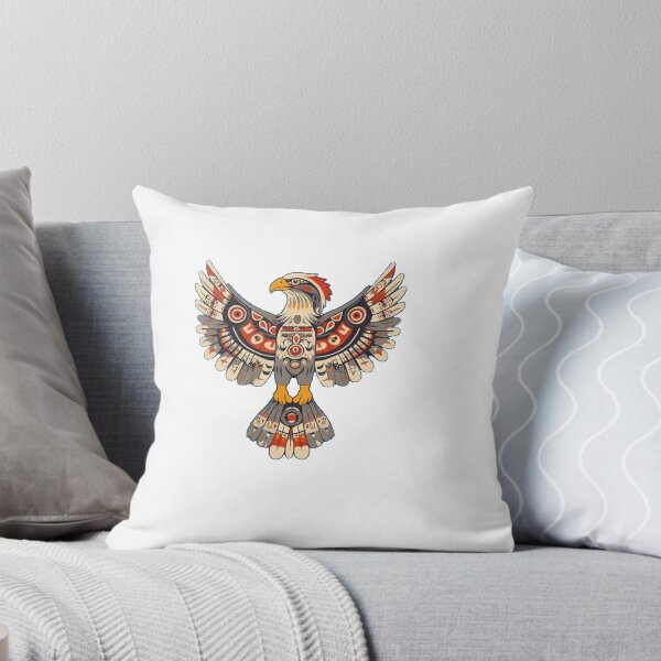 Item preview, Native Eagle Spirit – Indigenous Inspired Tribal Eagle Red Black Art designed and sold by Gbriel3.
