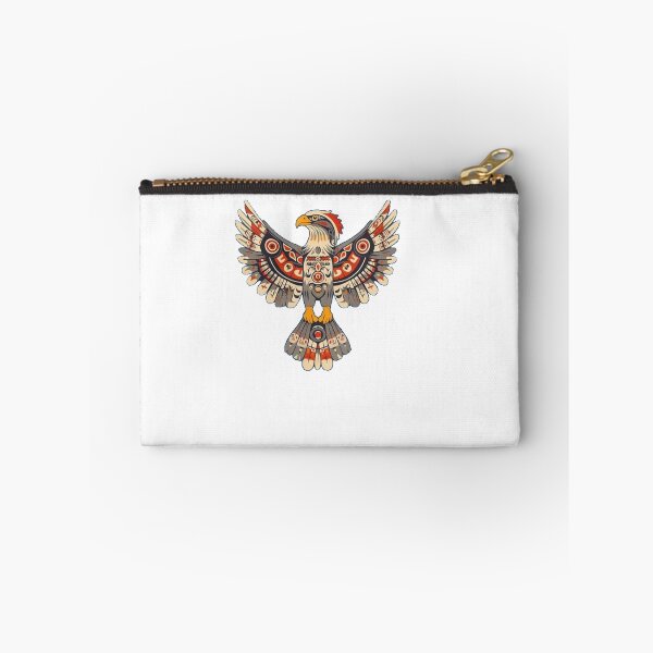 Item preview, Native Eagle Spirit – Indigenous Inspired Tribal Eagle Red Black Art designed and sold by Gbriel3.