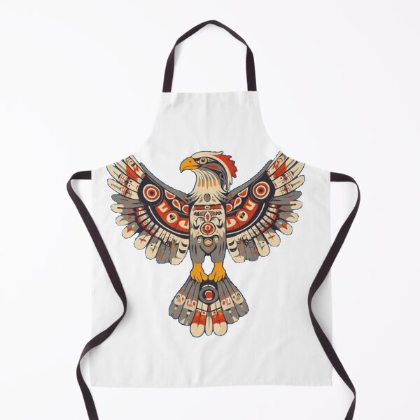 Item preview, Native Eagle Spirit – Indigenous Inspired Tribal Eagle Red Black Art designed and sold by Gbriel3.