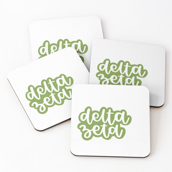 Item preview, delta zeta (green) designed and sold by Jaina Designs.