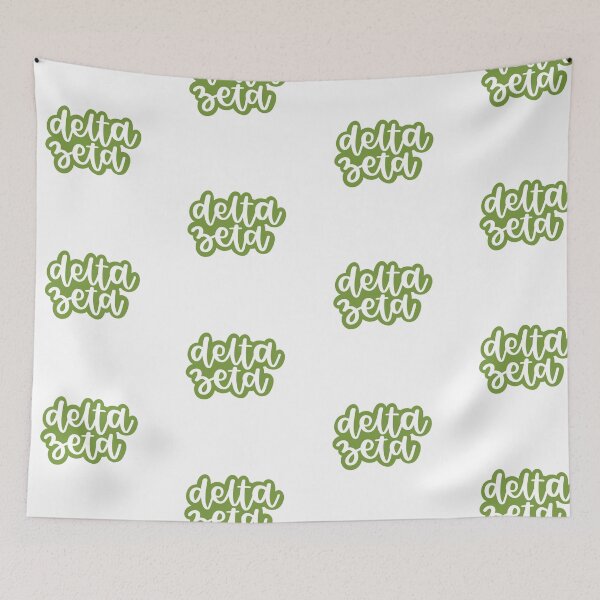 Item preview, delta zeta (green) designed and sold by Jaina Designs.