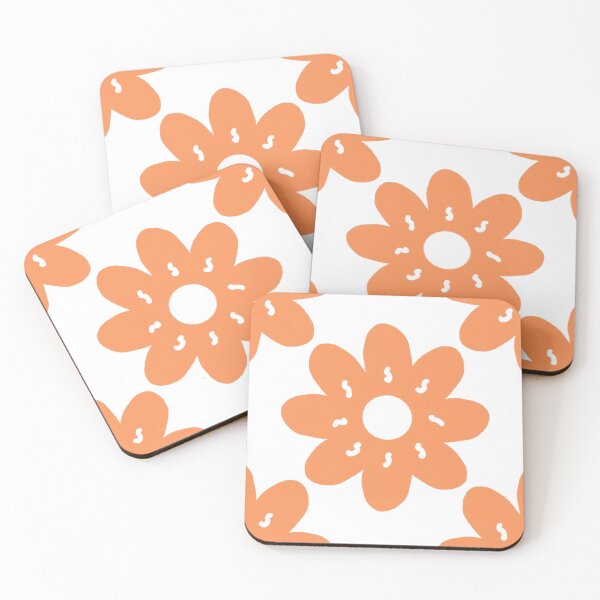 Item preview, Orange Flower Pattern designed and sold by Art Shimmers.