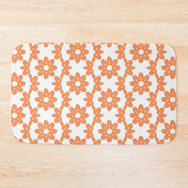 Item preview, Orange Flower Pattern designed and sold by Art Shimmers.