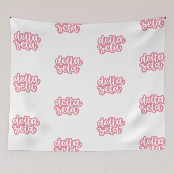 Item preview, delta zeta (pink) designed and sold by Jaina Designs.