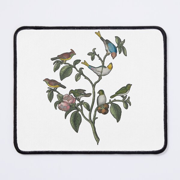 Item preview, Birds on Branch Vintage Art designed and sold by galadrielland.