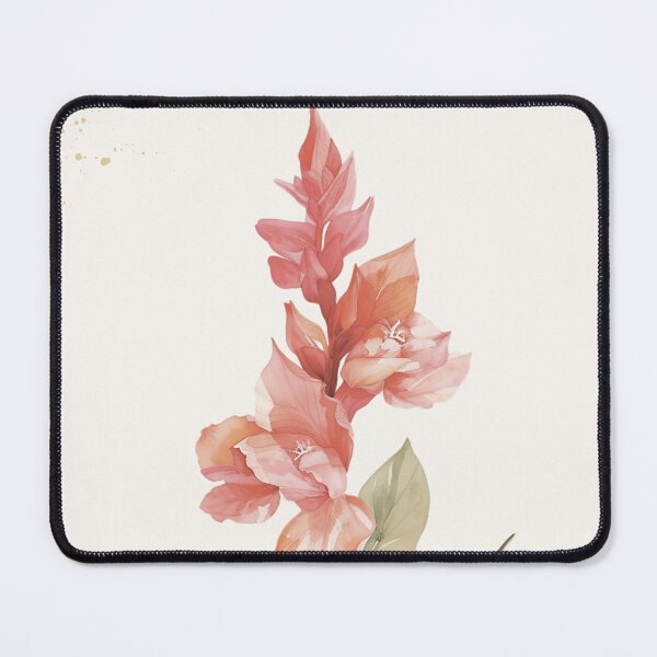 Item preview, August Birth Flower Gladiolus | Elegant Watercolor Botanical | Vintage Floral designed and sold by lisa-diver.