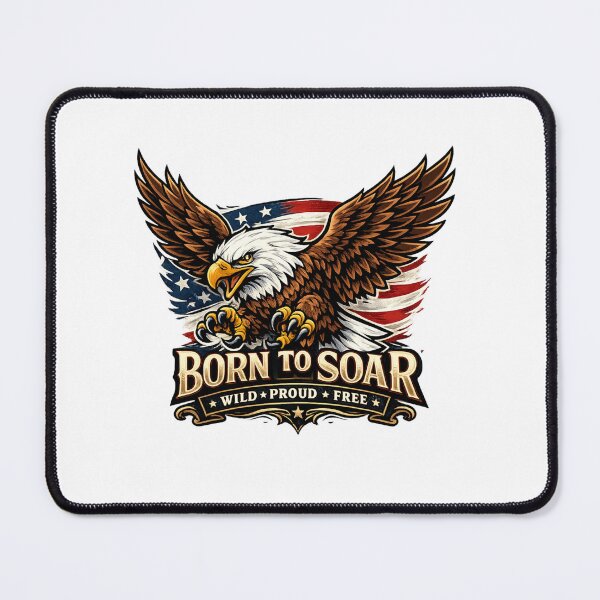 Item preview, Bald Eagle Born To Soar Freedom Design designed and sold by Combat Skies.