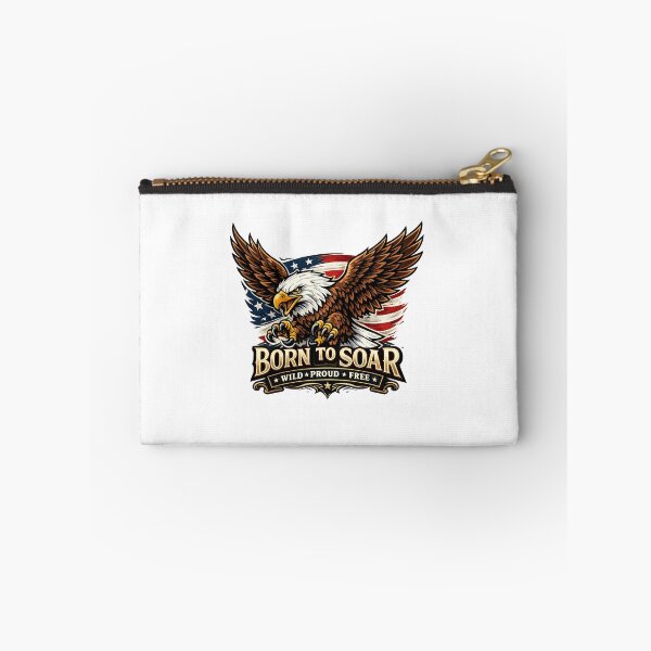 Aperçu de l'œuvre Aigle à tête blanche né pour planer, design de liberté créée et vendue par IRON WINGS /USAF.