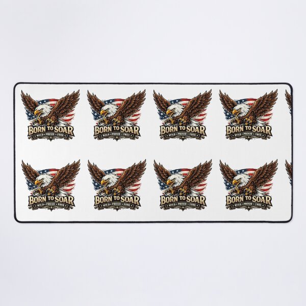 Item preview, Bald Eagle Born To Soar Freedom Design designed and sold by Combat Skies.