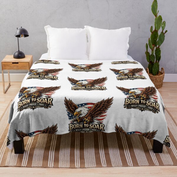 Item preview, Bald Eagle Born To Soar Freedom Design designed and sold by Combat Skies.