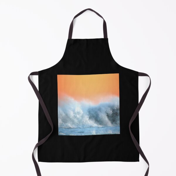 Item preview, Dramatic Ocean Waves And Foamy Surf Under Tangerine Sunset designed and sold by DEC02.