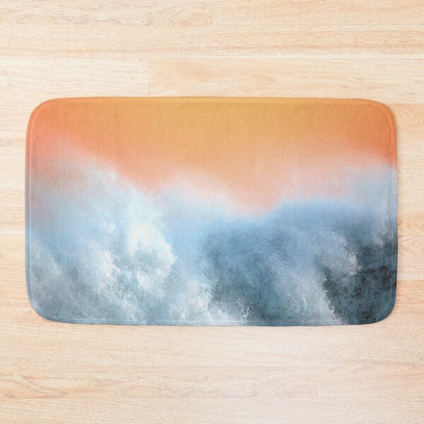 Item preview, Dramatic Ocean Waves And Foamy Surf Under Tangerine Sunset designed and sold by DEC02.