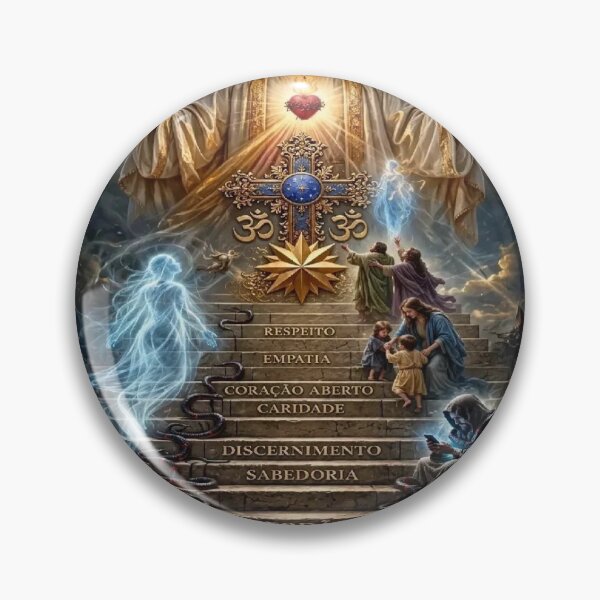 Item preview, Amar a Deus Acima de Tudo - Sacred Heart Jesus Spiritual Staircase designed and sold by Humbert1601.