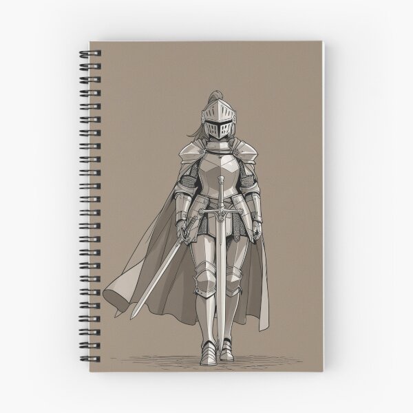 Item preview, Art - Armored Knightess, Epic Comic Style Portrait designed and sold by AnimeShin.
