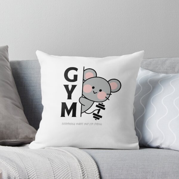 Item preview, Funny Gym Mouse Lifting Weights Retro T-Shirt - Fitness Rat Gym Bro Gift designed and sold by catriel854.
