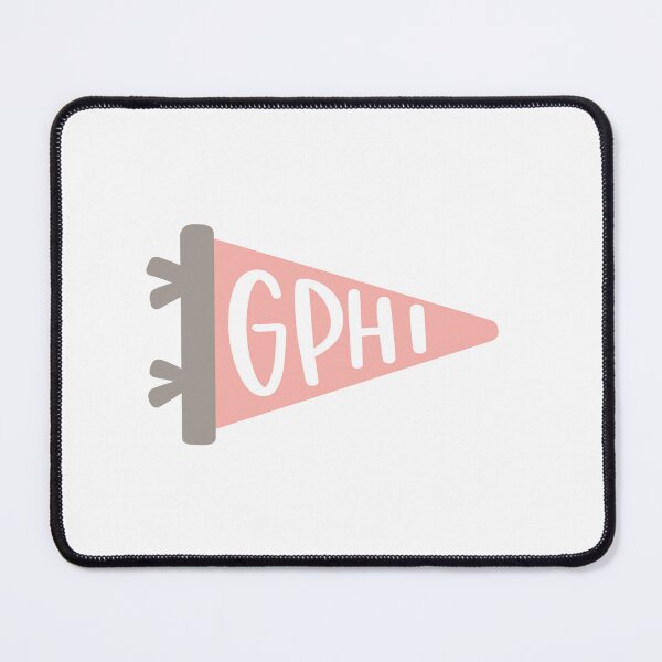 Item preview, GPHI pennant designed and sold by Jaina Designs.