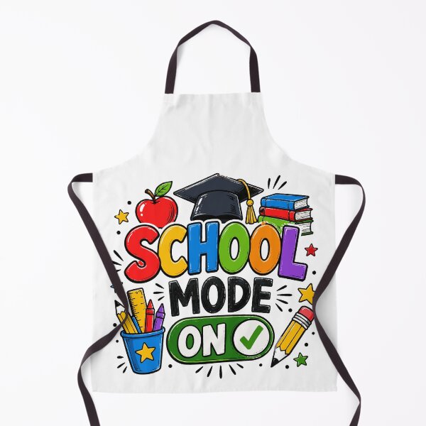 Item preview, School Mode On T-Shirt1 | Funny Back to School Teacher Student Shirt designed and sold by Sunday.Supply.