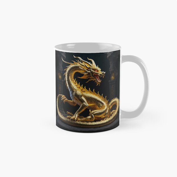 Item preview, Golden Dragon - Mythical Serpent Art designed and sold by CrippiCrippi.