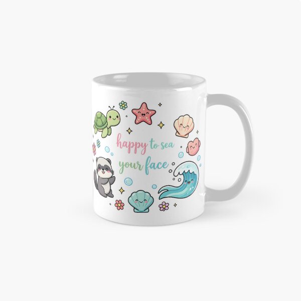 Item preview, Happy to Sea Your Face - Funny Ocean Teacher Back to School Sea Life designed and sold by conggamenhatvip.