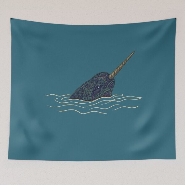 Item preview, Ocean Narwhal designed and sold by Gkinoki.