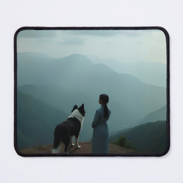 Item preview, Dogs Running Country Lane Sunset Dramatic Sky Fine Art Photography designed and sold by mijaczeek.