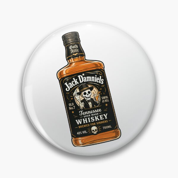 Item preview, Vintage Whiskey Gothic Graphic – Dark Americana Drinking Design designed and sold by gothattic.