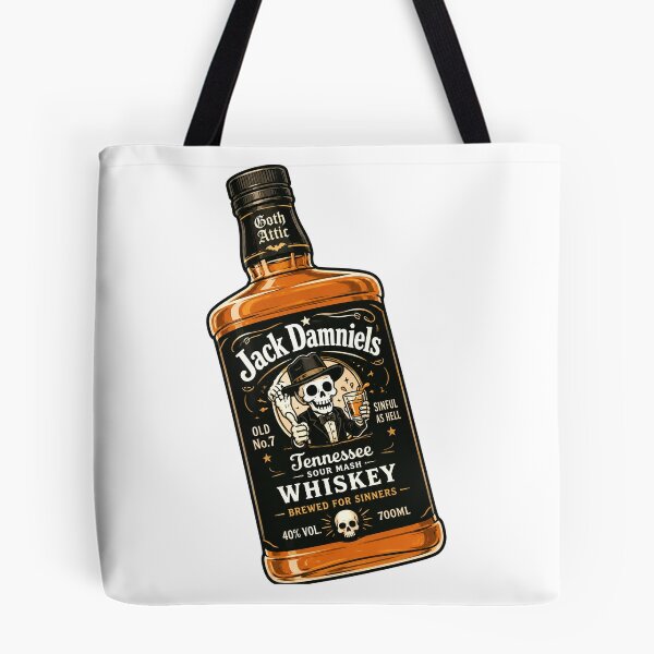 Item preview, Vintage Whiskey Gothic Graphic – Dark Americana Drinking Design designed and sold by gothattic.