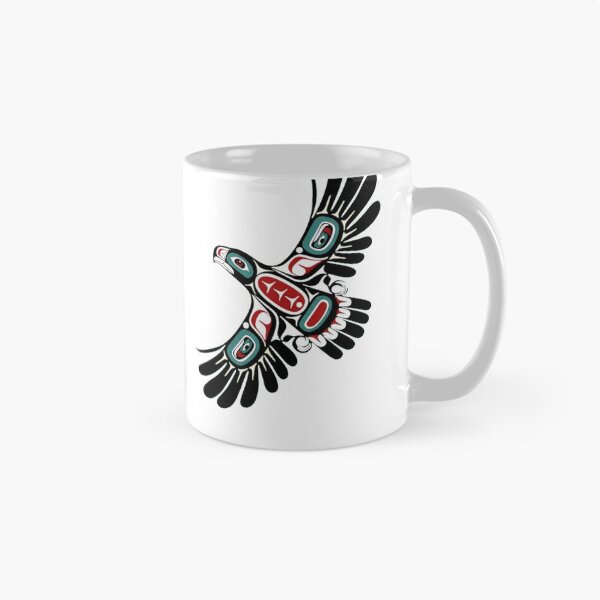Item preview, Native Eagle Spirit – Indigenous Inspired Tribal Eagle Red Black Art designed and sold by Gbriel3.