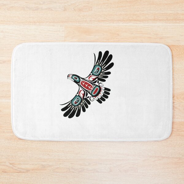 Item preview, Native Eagle Spirit – Indigenous Inspired Tribal Eagle Red Black Art designed and sold by Gbriel3.