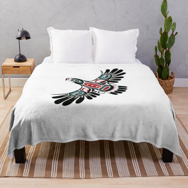 Item preview, Native Eagle Spirit – Indigenous Inspired Tribal Eagle Red Black Art designed and sold by Gbriel3.