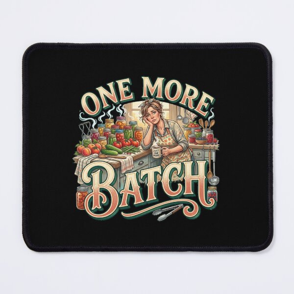 Item preview, One More Batch Funny Canning Vintage Kitchen designed and sold by PunchDrop.