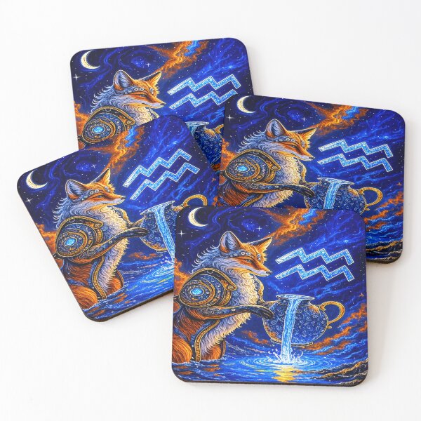Item preview, Aquarius - Zodiac Series designed and sold by FreedomFoxes.